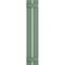 Ekena Millwork True Fit PVC, Two Board Spaced Board-n-Batten Shutters, Track Green, 11 1/4W x 42H, PR TFP101SBF11X042TG - alternate 5